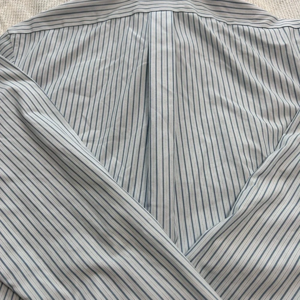 Banana Republic Business Blue Men’s Long Sleeve Dress Shirt Size 15-15 1/2”